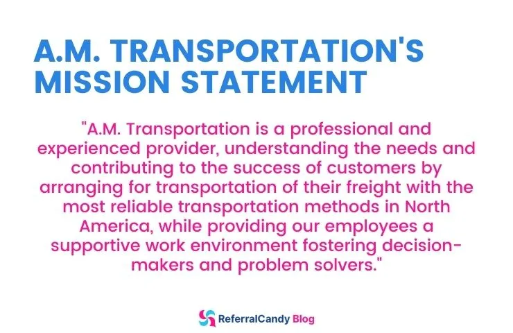 example mission statement