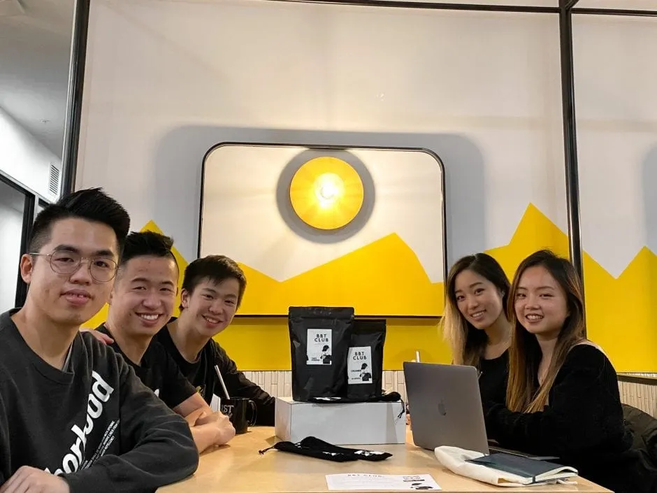 bubble tea club team photo referralcandy