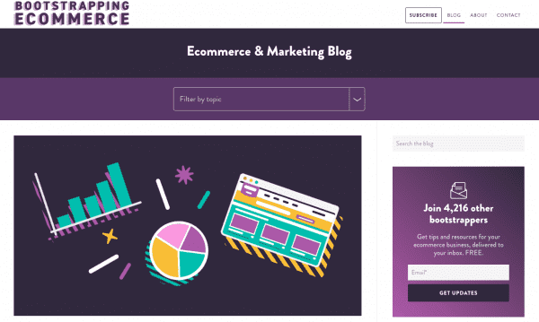 bootstrapping blog
