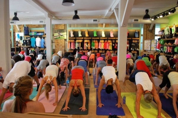 lululemon community marketing strategy - word of mouth in store -- brand marketing