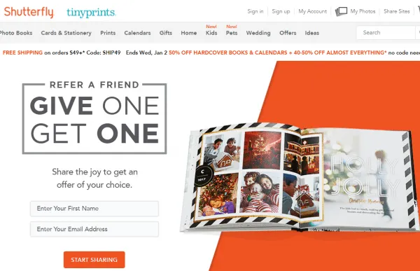Valentine's Day referral program -