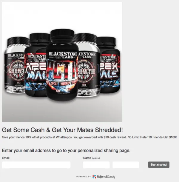 blackstone referral program