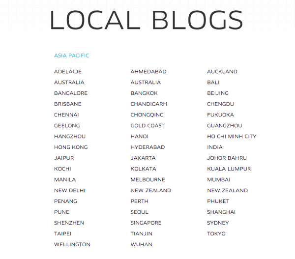 Uber local blogs