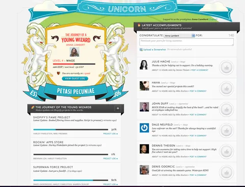 shopify unicorn