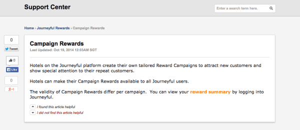 Journeyful support hotel custom referral campaigns ReferralCandy