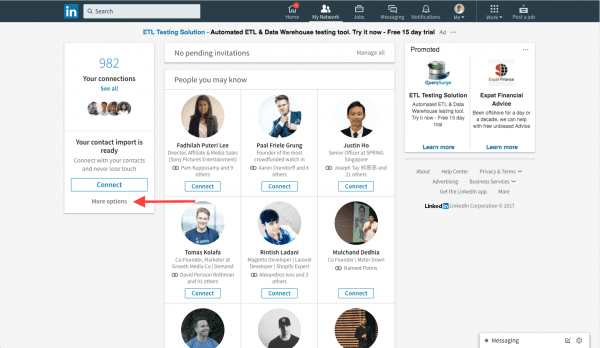 profile linkedin