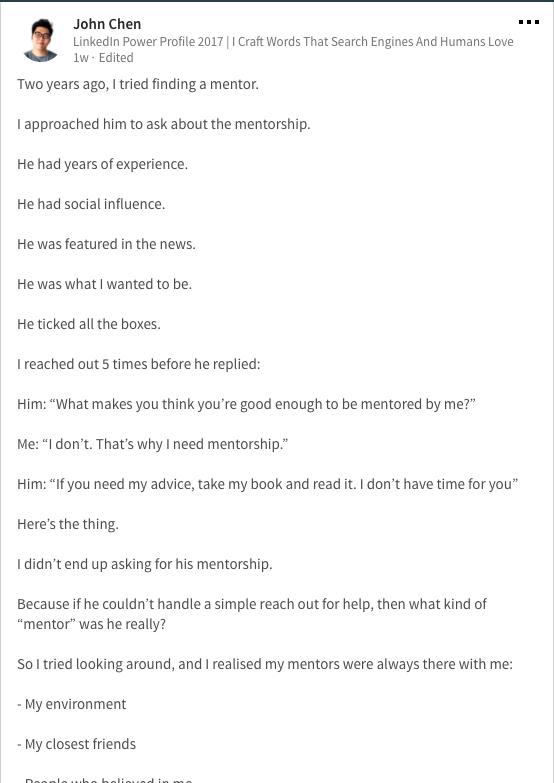 marketing profiles
