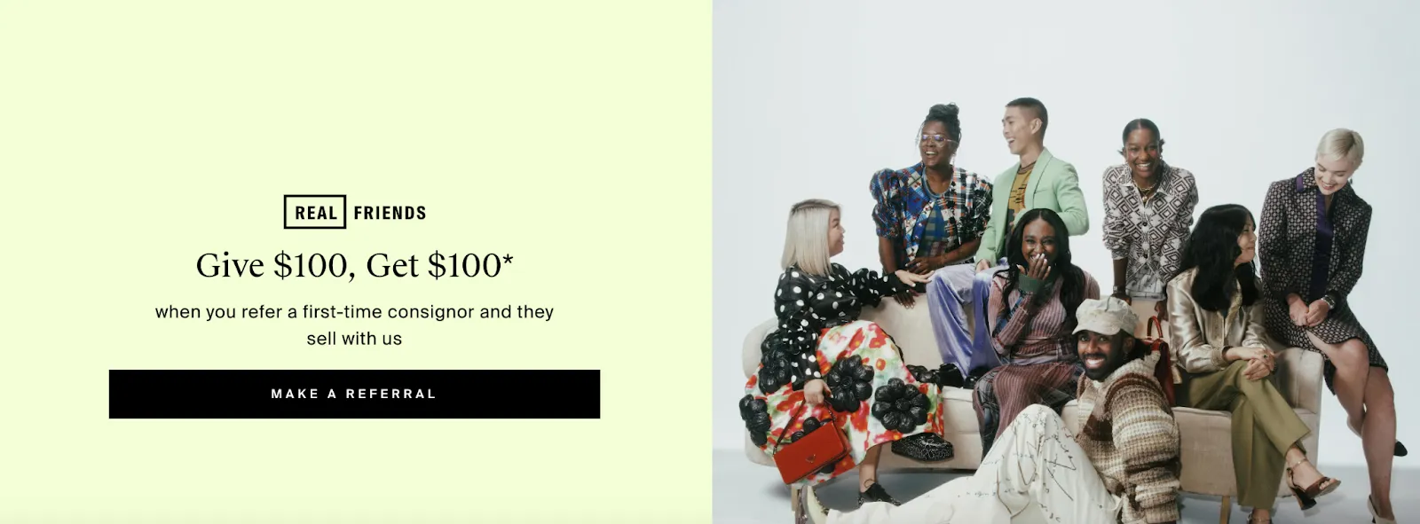 The RealReal referral program