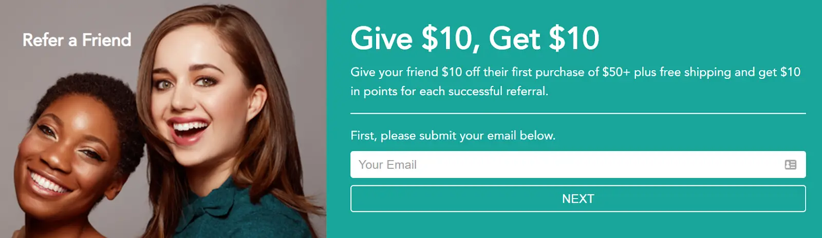Thrive Causemetics ecommerce CTA
