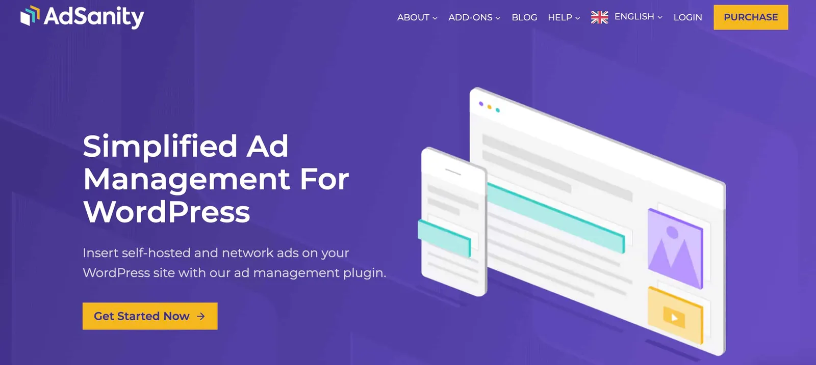 Home page of AdSanity