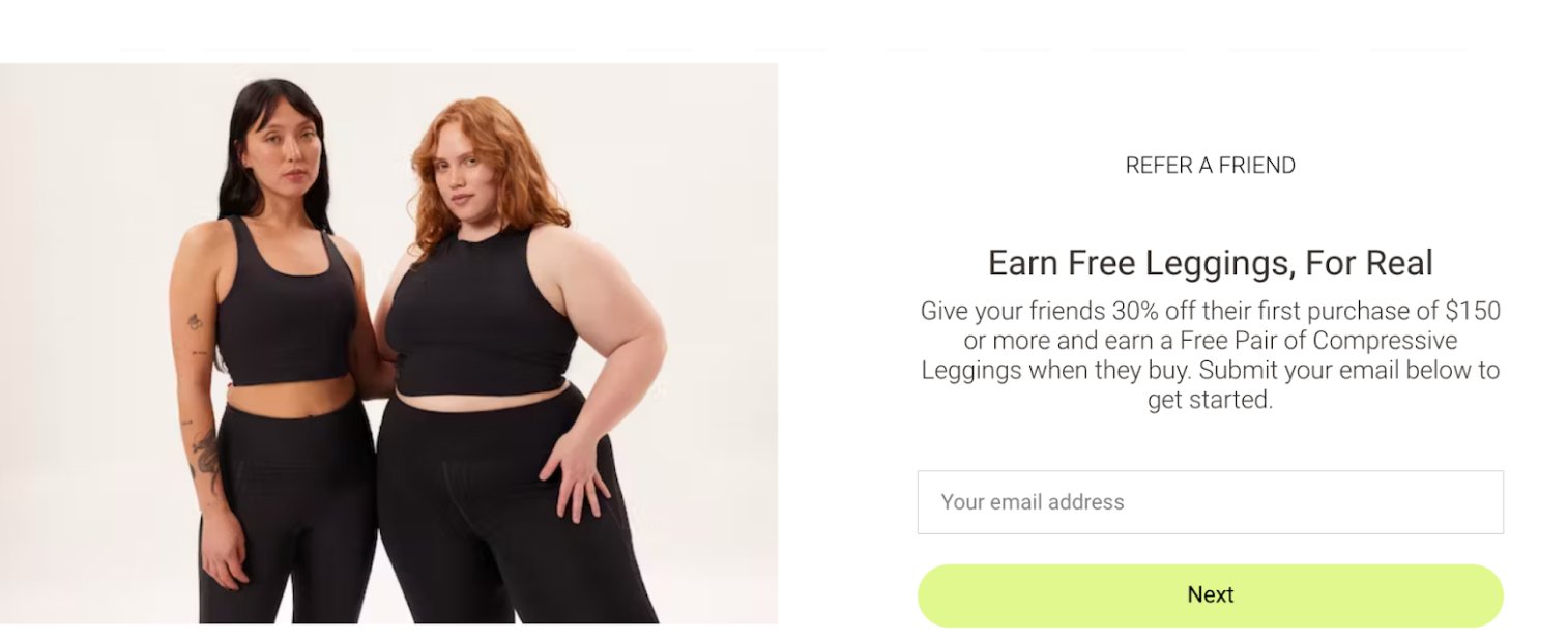Girlfriend collective referral program