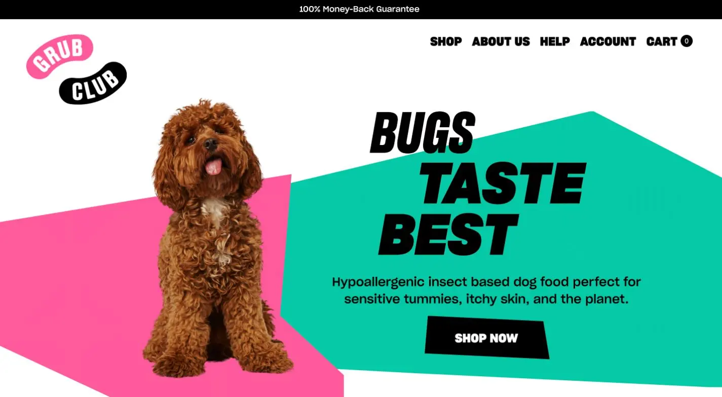 Grub Club Pets home pfg