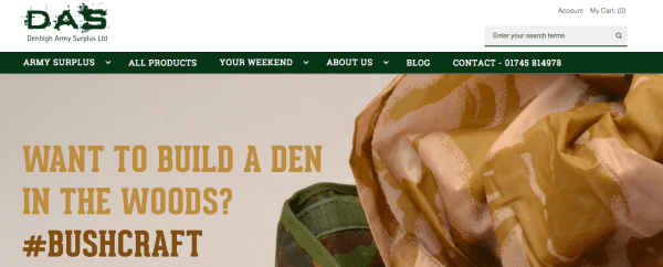 denbigh army surplus