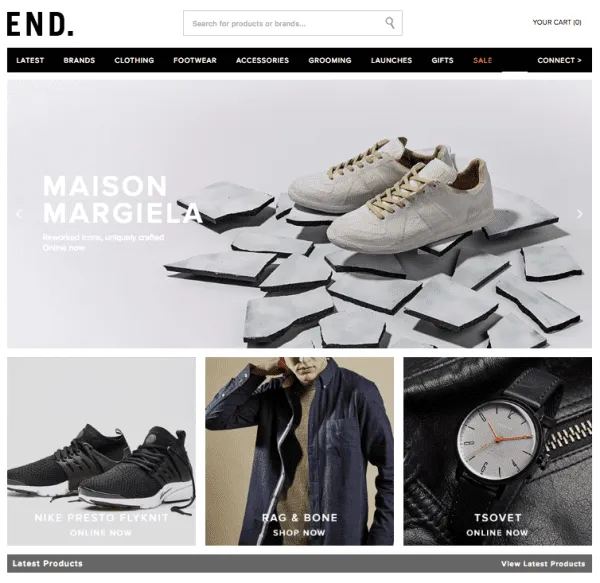 end-clothing-menswear-ecommerce-site