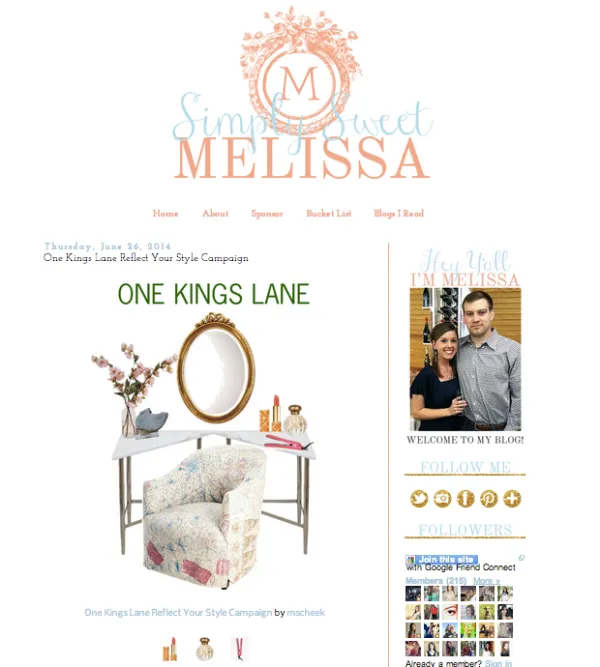 Target Influencers: One Kings Lane blogger outreach