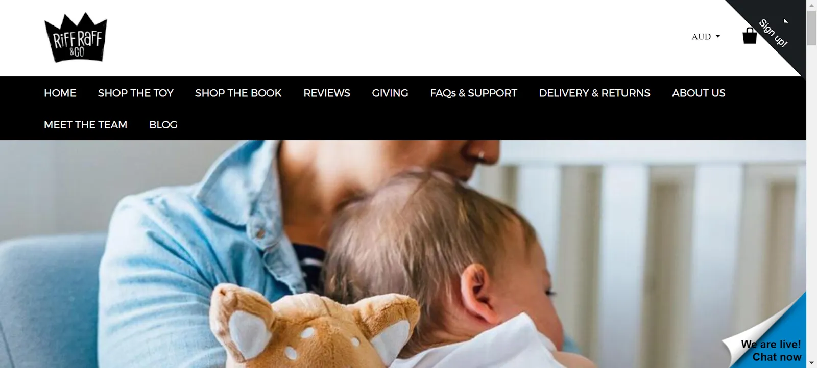 riffraff & co website design