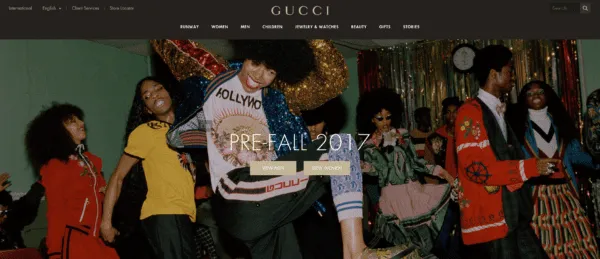 gucci-ecommerce-website