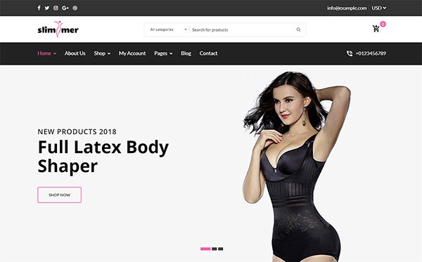 ecommerce templates referralcandy - Slimmer - Shapeware WooCommerce Theme
