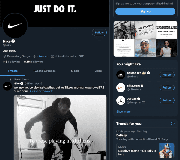 Nike's word-of-mouth marketing strategy