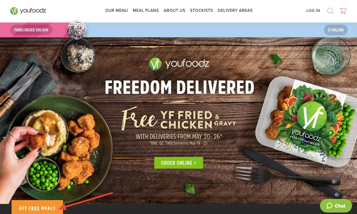 youfoodz website