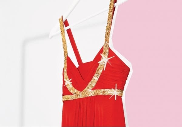 Rent the Runway marketing expensive dress
