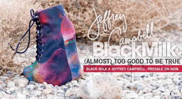 Black Milk Jeffrey Campbell collaboration