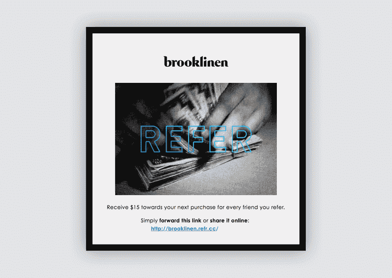 referral program template