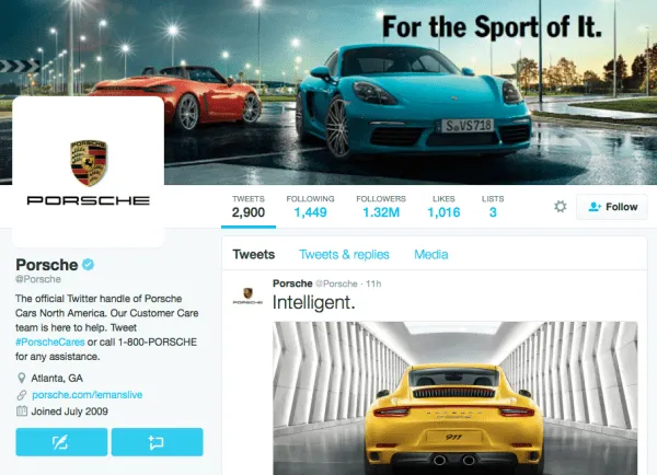 Porsche-twitter