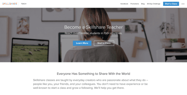 skillshare be a teacher