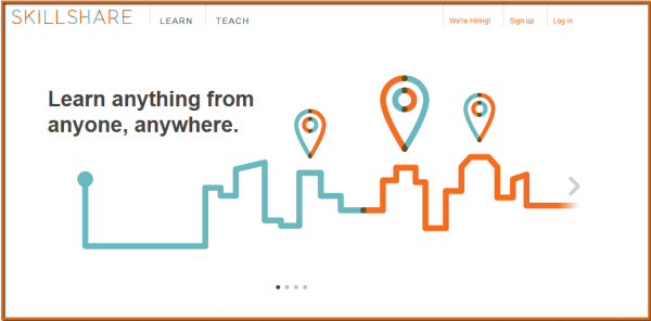 skillshare learn anything from anyone anywhere