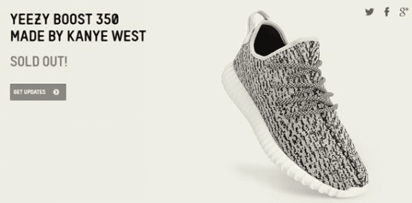 kanye yeezy boost 350 sold out