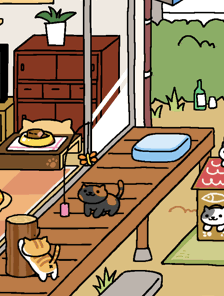 neko atsume gif