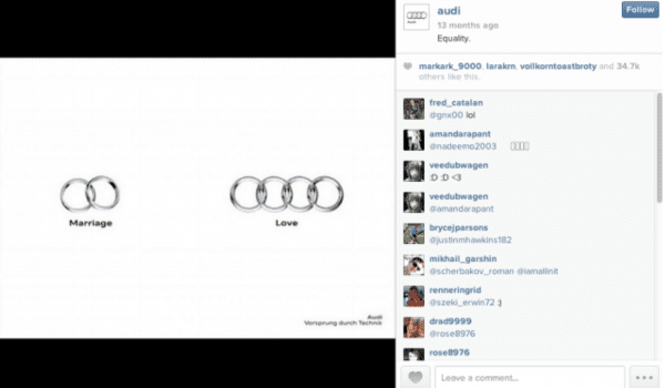 marriage act Audi