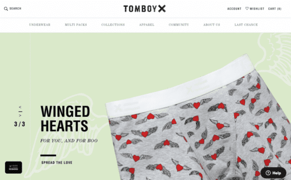 ecommerce niches tomboyx discovered a niche market for practical ladies' underpants