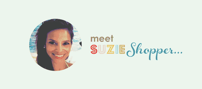 Suzie shopper shows customers how the referral program works