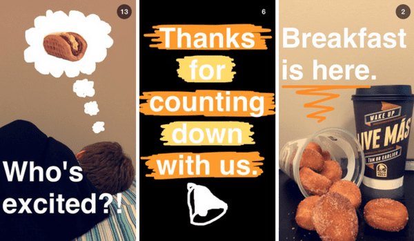 tacobell snapchat
